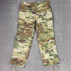 Army Camo Cargo Pants Mens Large Short Military Combat Uniform MultiCam Scorpion